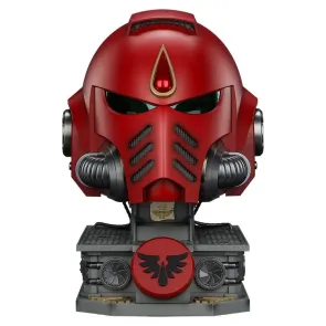 Warhammer Replik Blood Angels MkX Helm & Displayständer 44 cm