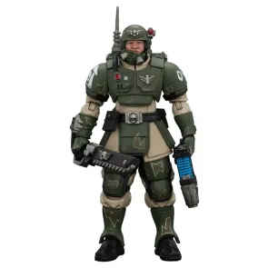 Warhammer Actionfigur Astra Militarum Kasrkin 1 with Chainsword and Plasma Pistol