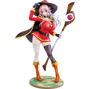 Super Sonico x Konosuba PVC Statue 1/7 Super Sonico Megumin collaboration Ver. 25 cm