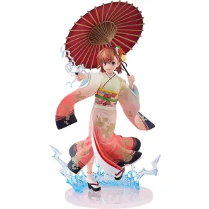 A Certain Scientific Railgun T Statue 1/7 Mikoto Misaka Furisode Kimono Ver. 28 cm 