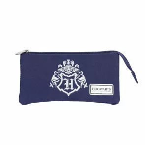Harry Potter Federmäppchen Hogwarts Logo Blue