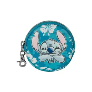 Lilo & Stitch Face-Cookie Geldbörse Aloha Blue