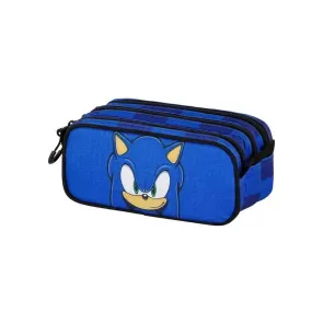 Sonic - The Hedgehog Fan Trick Federmäppchen 2.2 SEGA Sight Blue