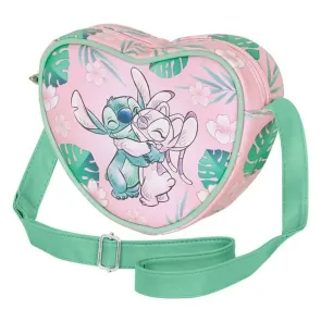 Lilo & Stitch Casual Heart Umhängetasche Hug Pink