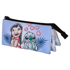 Lilo & Stitch Triple Federmäppchen Couple Lilac