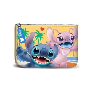 Lilo & Stitch Small Square Geldbörse Ocean Blue