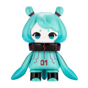 Hinomoto Heavy Industries Actionfigur Ocean Exploration Robot Denshitako No. 3 Hatsune Miku Color Ver. 9 cm