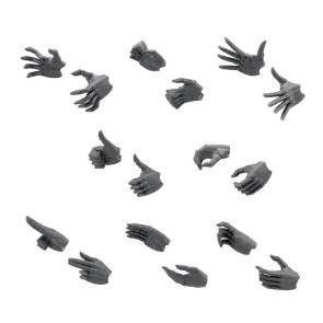 Megalomaria Unlimited Universe Model Kit Zubehör-Set Ex Hand Unit Male Type A