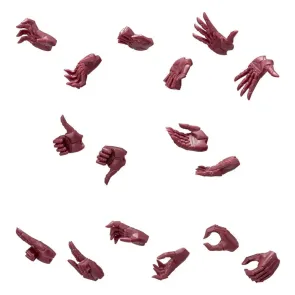 Megalomaria Unlimited Universe Model Kit Zubehör-Set Ex Hand Unit Male Type A Red Ver.