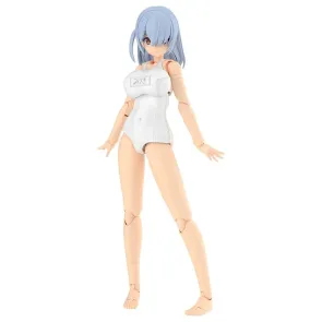 Frame Arms Girl Plastic Model Kit Mizuki School Swimsuits White Ver. 16 cm