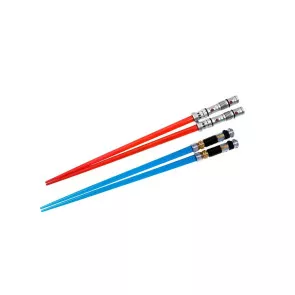Star Wars Essstäbchen Doppelpack Darth Maul & Obi-Wan Kenobi Lichtschwerter