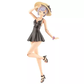 Sousai Shojo Teien Plastic Model Kit 1/10 Koyomi Takanashi (Swim Style) Dreaming Style Black Swan 16 cm