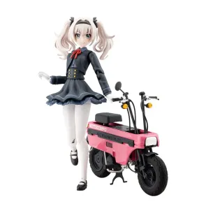 Sousai Shojo Teien Plastic Model Kit 1/10 Emma Koishikawa Nocturne with Honda AB12 Motocompo 14 cm     