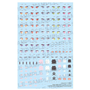 Megami Device M.S.G. Zubehör-Set für Plastic Model Kits 1/1 Puni Mofu Eye Decal Set  