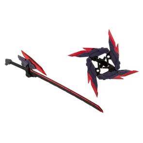 Megami Device M.S.G 07 Zubehör Set Ninja Blade Kazakiri Dark Blade
