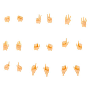 Megami Device M.S.G. Zubehör-Set für Plastic Model Kits 09 Hand Set Skin Color D