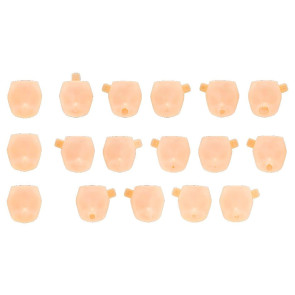 Megami Device M.S.G. Zubehör-Set für Plastic Model Kits 1/1 10 Face Set Puni Mofu 01 Skin Color D