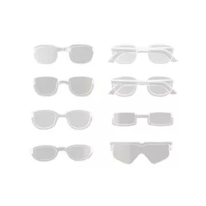 Sousai Shojo Teien Model Kit Zubehör-Set 1/10 After School Glasses Set