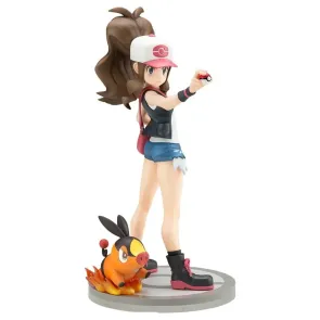 Pokémon PVC Figur 1/8 Hilda with Tepig Artfx J 21 cm