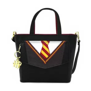 Harry Potter Gryffindor Uniform Umhängetasche Schwarz by Loungefly