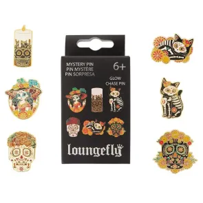 Loungefly Ansteck-Pins Blind Box Dia de los Muertos Sortiment (12)