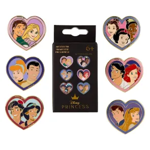 Disney by Loungefly Ansteck-Pins Blind Box Princess & Prince Sortiment (12)