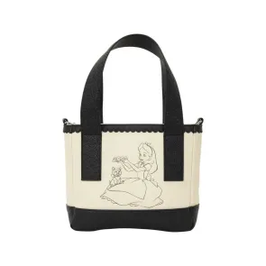 Alice in Wonderland Mini Tote Crossbody Bag