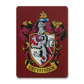 Harry Potter Blechschild Gryffindor 15 x 21 cm