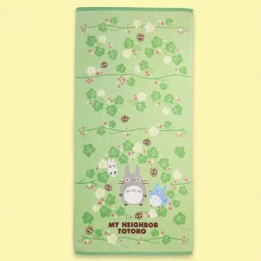 Mein Nachbar Totoro Handtuch Totoro Green Leaf 70 x 140 cm