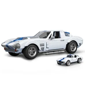Mattel Brick Shop Hot Wheels Elite Series Bauset 1/16 Corvette Grand Sport