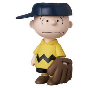 MLB × Peanuts UDF PVC Figur New York Yankees Charlie Brown 9 cm