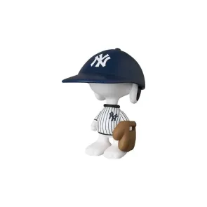 MLB × Peanuts UDF PVC Figur New York Yankees Snoopy 7 cm