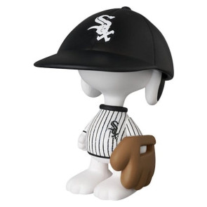 MLB × Peanuts UDF PVC Figur Chicago White Sox Snoopy 7 cm