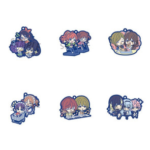 The Idolmaster Shiny Colors Gummi-Anhänger Vol. 2 6 cm Sortiment Buddy Collection (6)  