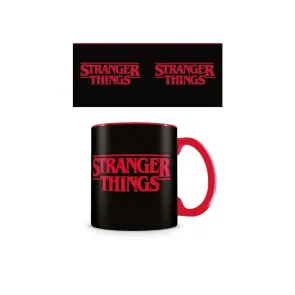 Stranger Things Tasse Logo