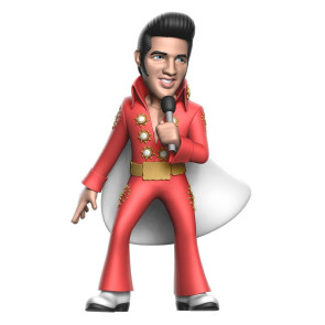 Elvis Presley Minix Figur Elvis Red Suit 12 cm