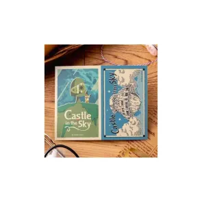 Das Schloss im Himmel Sticker Robot & Castle Laputa Retro