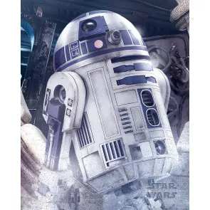 Star Wars: The last Jedi Poster Set R2-D2 Droid 40 x 50 cm (4)