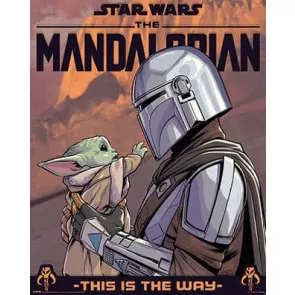 Star Wars: The Mandalorian Poster Set Hello Little One 40 x 50 cm (4)
