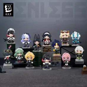 Zenless Zone Zero PVC Minifiguren Tiny Agents 8-10 cm Blind Box Display (12)