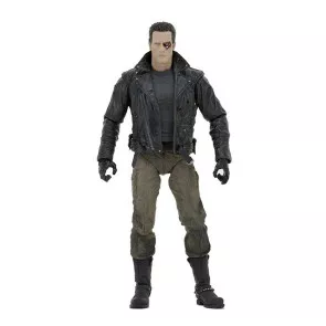 Terminator Police Station Assault T-800 Motorcycle Jacket Ultimate Actionfigur 18 cm
