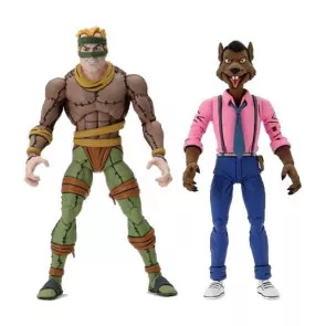 Teenage Mutant Ninja Turtles Rat King & Vernon Actionfiguren Doppelpack 18 cm