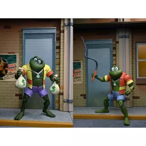 Teenage Mutant Ninja Turtles Actionfiguren Doppelpack Napoleon & Atilla Frog 18 cm