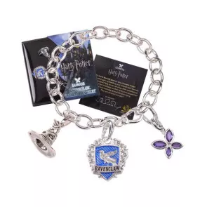 Harry Potter Bettelarmband Lumos Ravenclaw (versilbert)