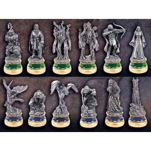 Herr der Ringe Schachfiguren Die Zwei Tuerme Ergaenzungs-Set