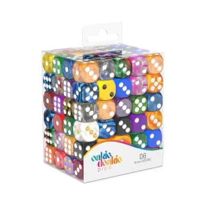 Oakie Doakie Dice W6 Würfel Retail Pack 16 mm Mixed (120)