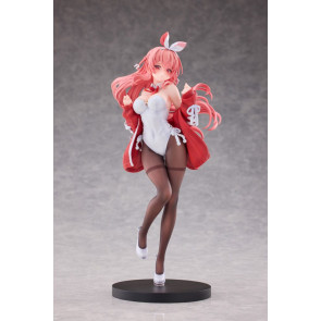 Original Character PVC Statue 1/7 White Rabbit Illustrated by Rosuuri Deluxe Version 24 cm