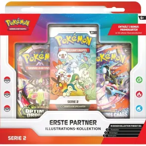 Pokemon TCG Erste Partner Illustrations-Kollektion Serie 2 Deutsche Version