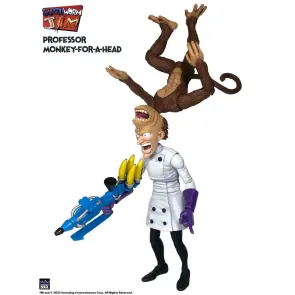 Earthworm Jim Actionfigur Wave 1: Professor Monkey-For-A-Head 28 cm