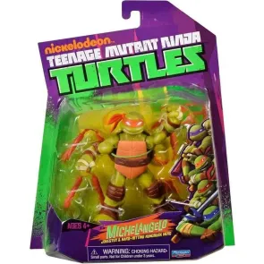 Teenage Mutant Ninja Turtles World of TMNT Actionfigur Michelangelo 11 cm
